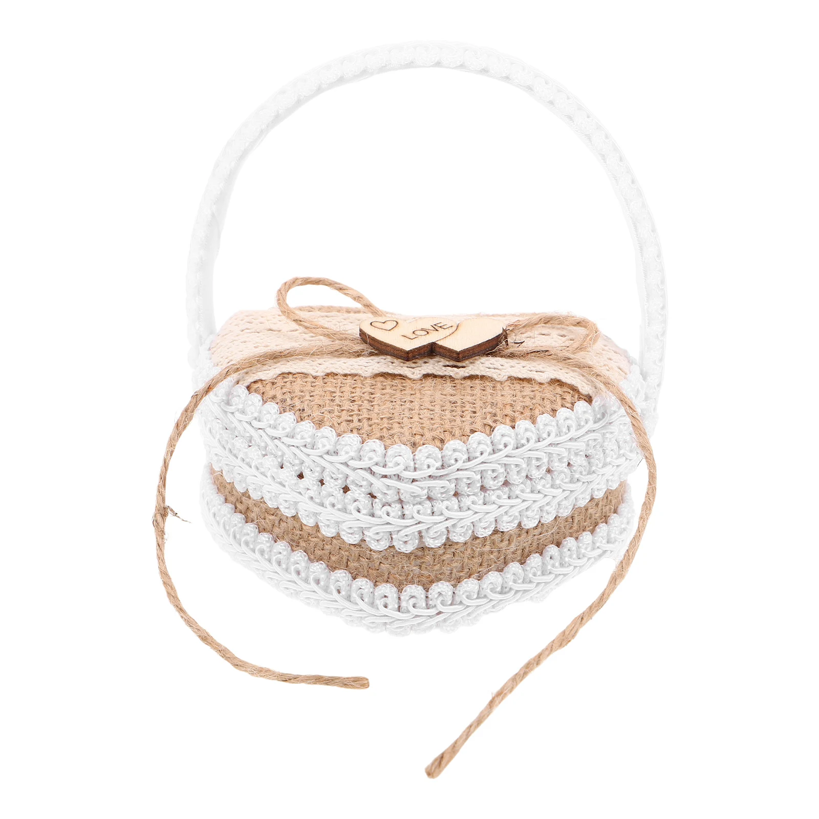 

Handmade Ring Flower Basket Engagement Boxes for Proposal Wedding Accessories Girl Bride