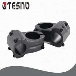 Tesno Bicycle Stem Aluminum Alloy Bicycle Racing Bike / Road Bike Stem 25.4*28.6*35mm Short Handlebar Stem Hollow Short stem