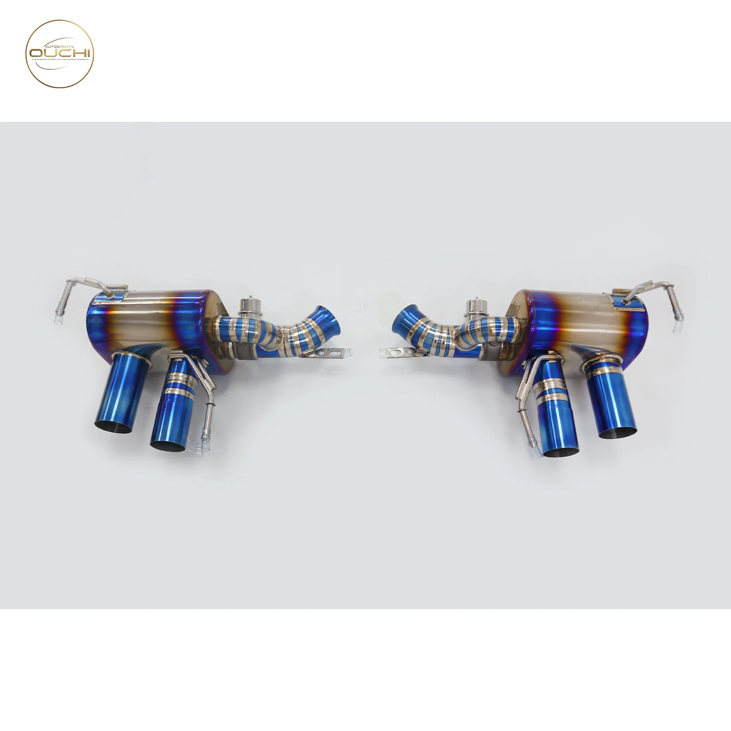 

OUCH Titanium Alloy Exhaust Catback For Ferrari F12/FF Berlinetta F152 2012-2017 6.3L V12 With Muffler Valves Catback System