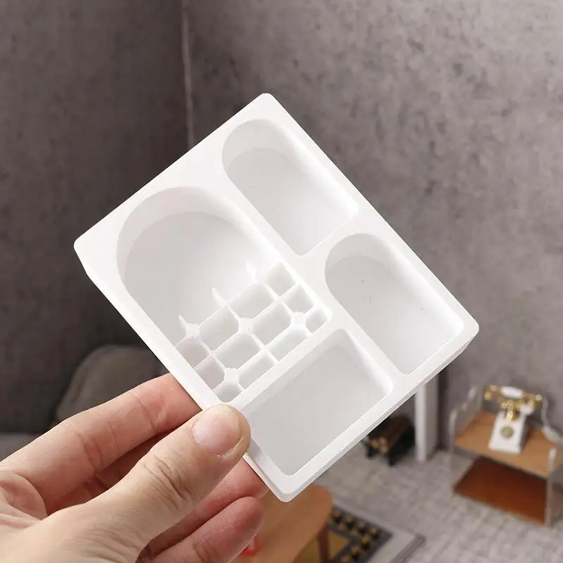 1/12 Dollhouse Simulation Mini Bookshelf Storage Cabinet Model Dollhouse Furniture Decoration Dolls House Living Scene Ornament