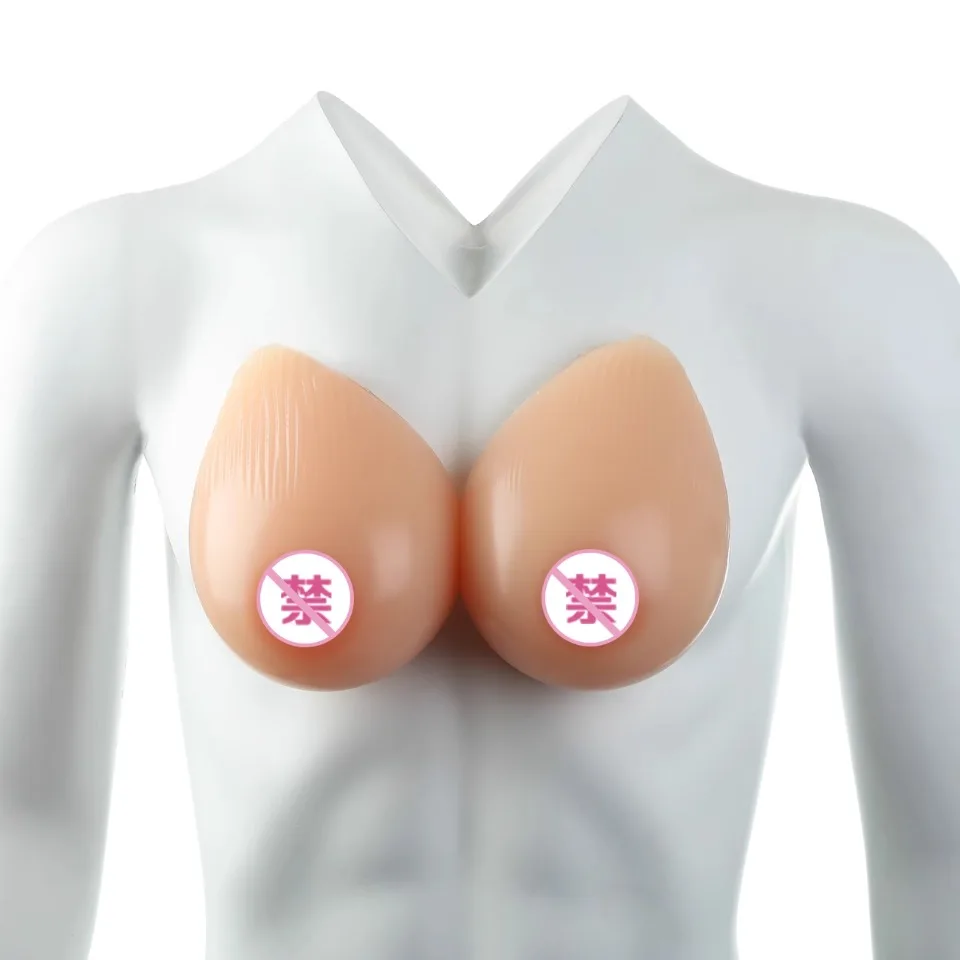 

Breast Form Self Adhesive Realistic Fake Boobs Tits Enhancer Crossdresser Drag Queen Shemale Transgender Crossdressing