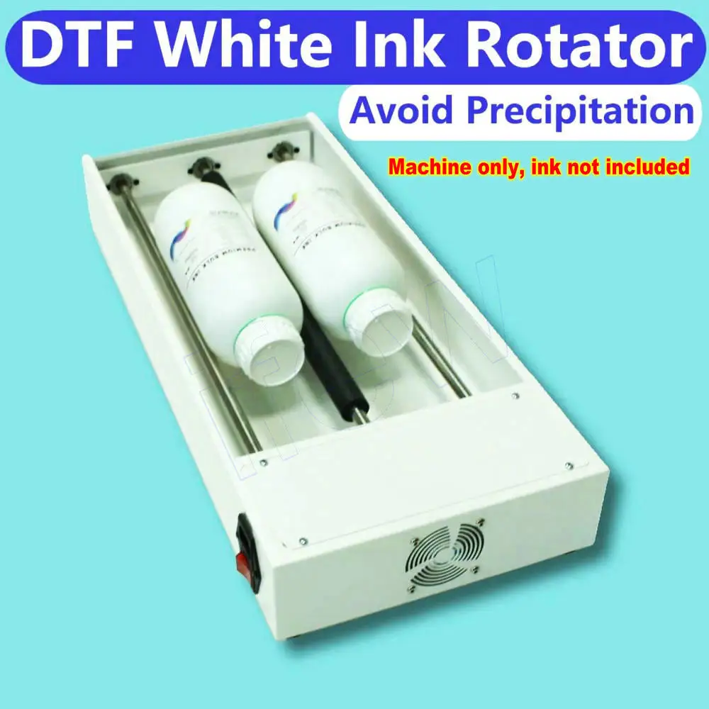 

DTF White Ink Bottle Rolling Kit DTG DTF White Ink Rotation Equiment Rotate Rolling Rotator Tool Shake Rotation Ink Preparation