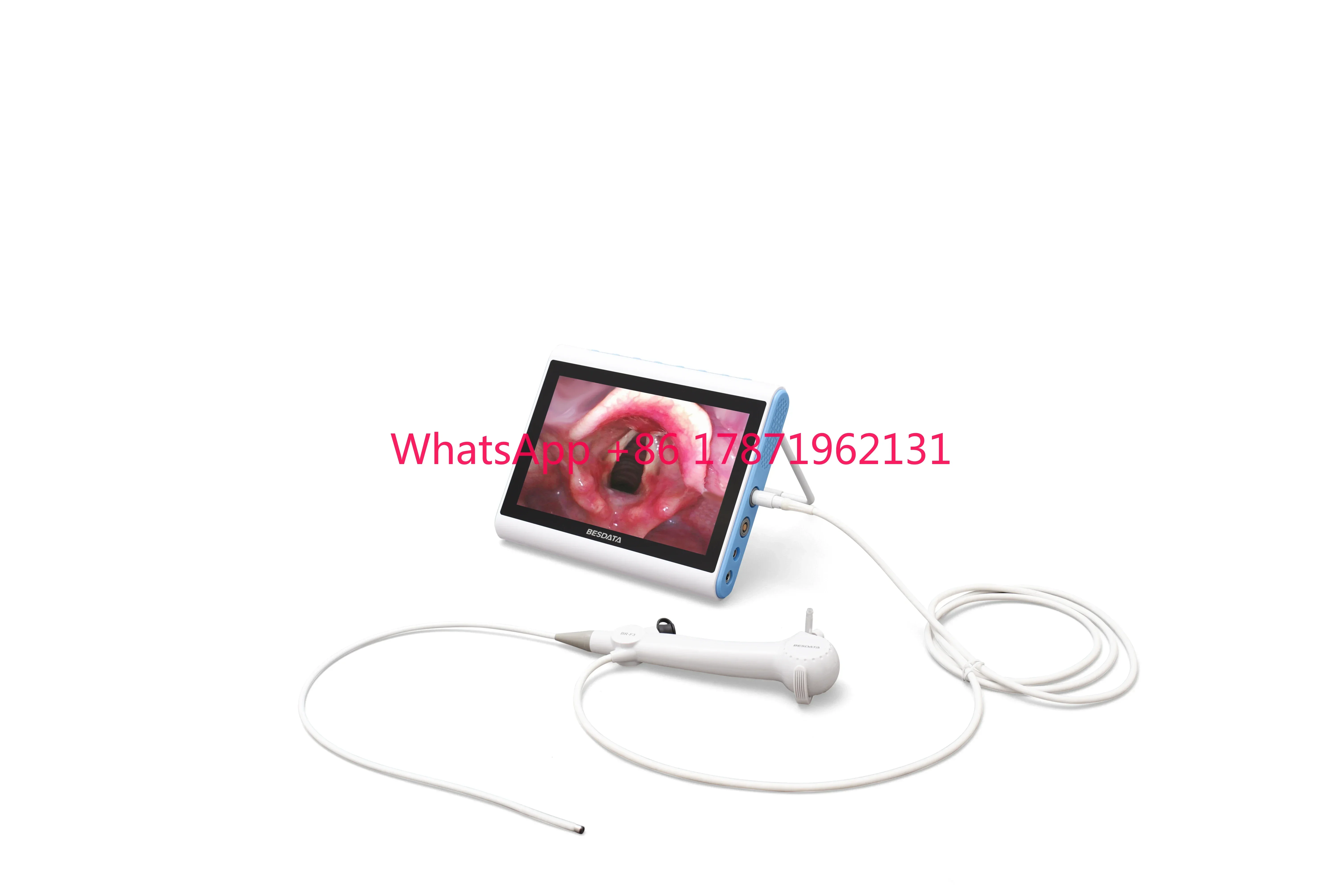 BESDATA 2023 New Hospital Portable Low Price ENT Flexible Endoscope Instrument Digital Video Bronchoscope with HD Medical Screen