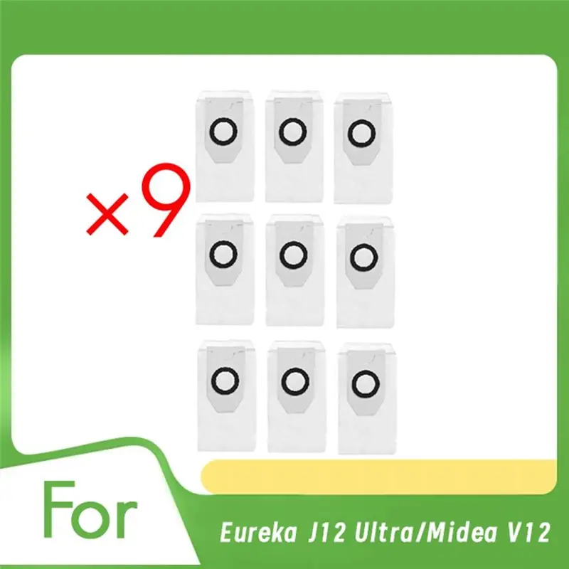 AA94-9 Pcs Dust Bags For Eureka J12 Ultra/Midea V12 Sweeper Accessories Dust Bags Built To Last And Work Well