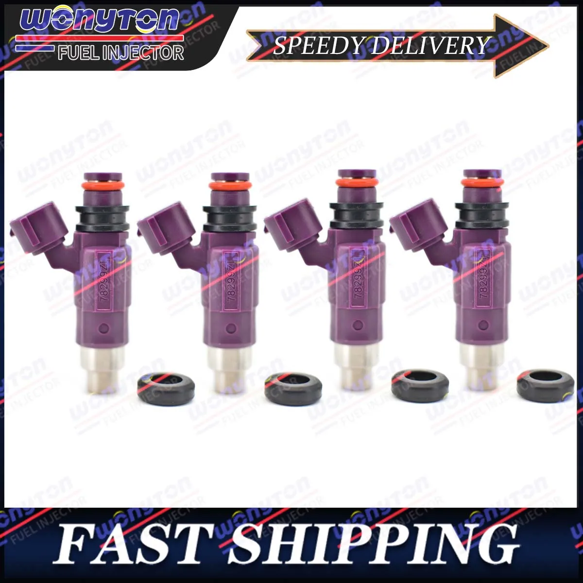 

Set of 4 Fuel Injectors INP-782 Injection Nozzle For Mazda Protege 2001-2003 1.6L 2.0L INP782