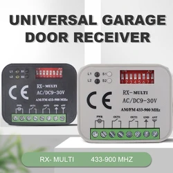 Universal Garage Door Receiver DOORHAN SOMMER CARDIN MARANTEC DITEC SEIP Remote Control Switch RX MULTI 300-900MHz