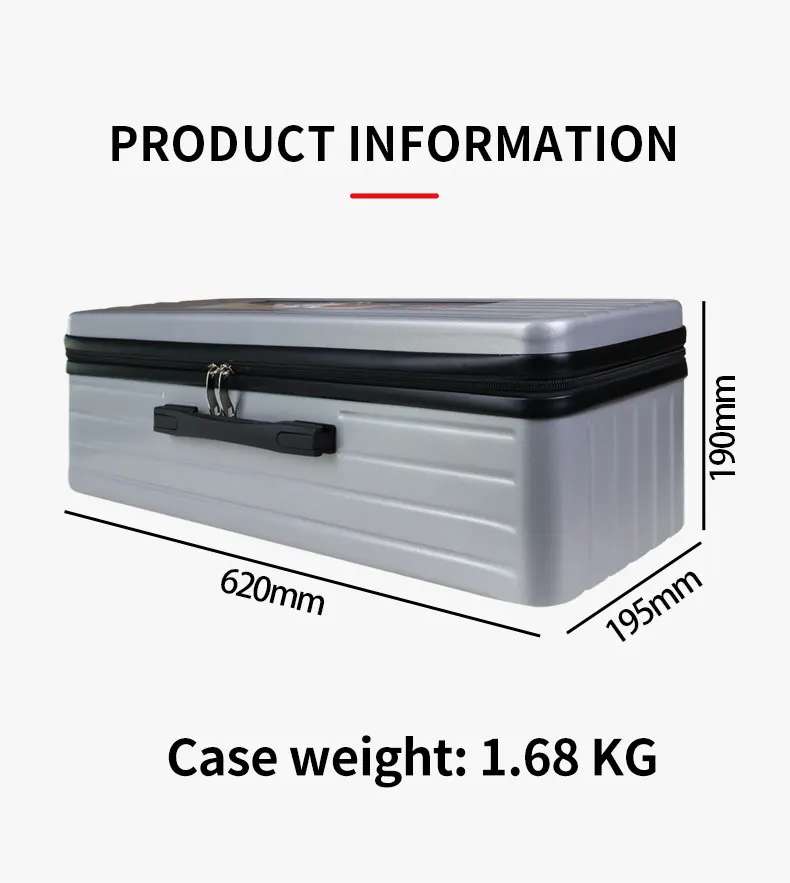 GOOSKY E2 UH-1Y RC ヘリコプター スペアパーツ フィールド ケース 耐衝撃性 ABS ポータブル キャリー ケース GT050070