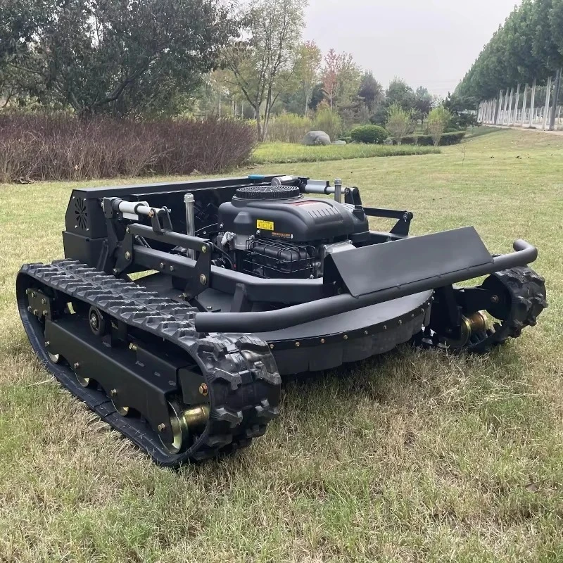 Customized 4 Stroke High Torque Self Propelled Remote Control Lawn Mower with Grass Collecting Bucket for Home Garden Yard