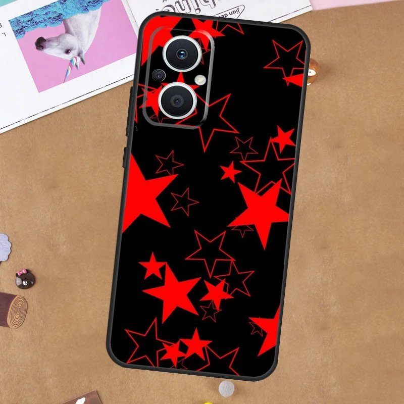 Y2k Star Element Custodia per OPPO Reno 14 13 12 11 10 Pro 14F 13F 12F 11F 8T 8 Lite OPPO Trova X8 X6 X5 Pro Cover