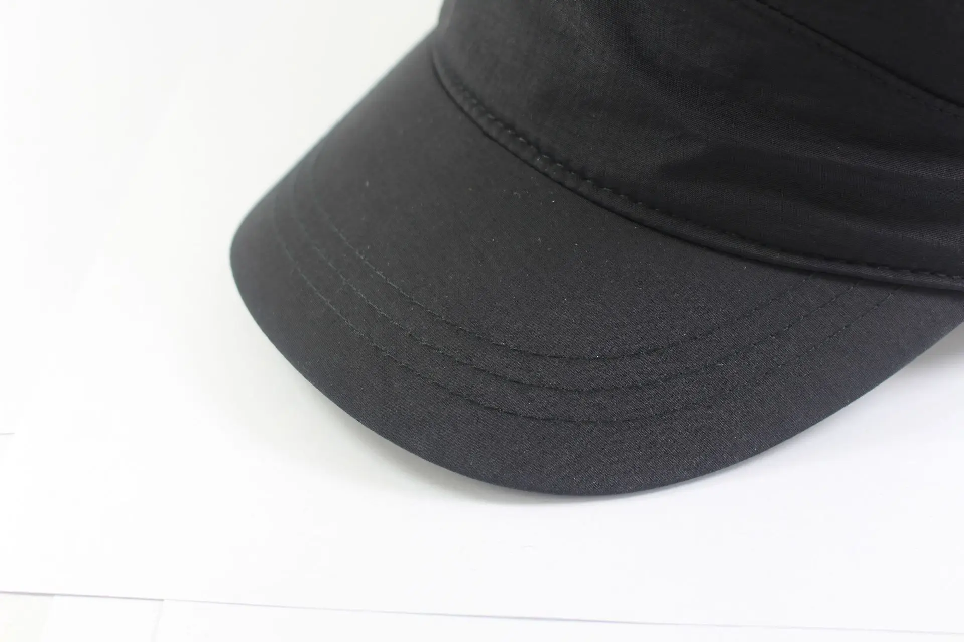 Cadet Flat Hat Baseball Cap Sommer Mesh Baumwolle Basic Trucker Dad Hüte für Männer Big Head Plus Size Oversize – Detail 12
