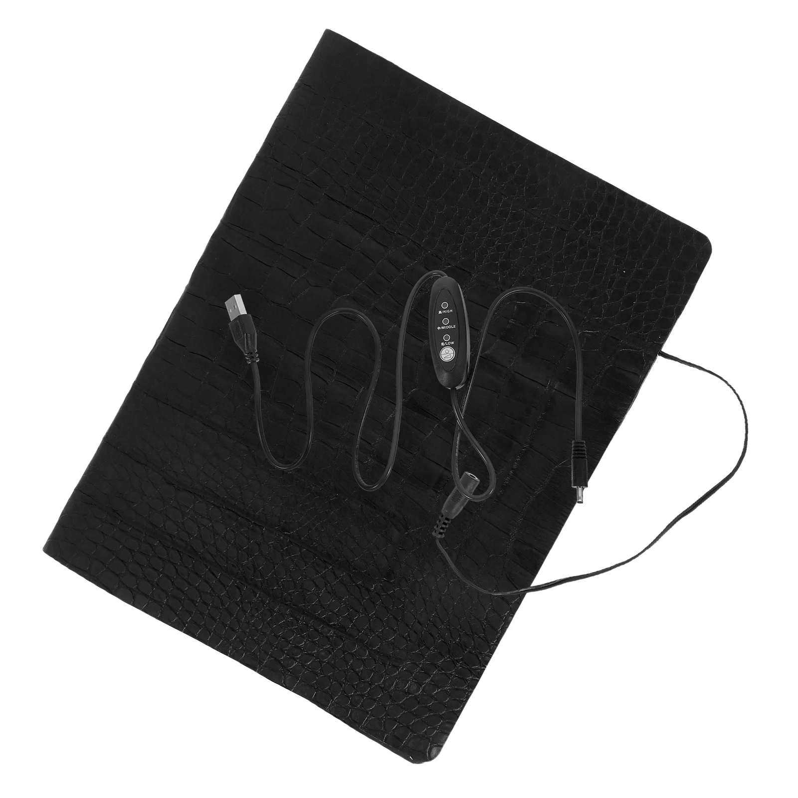 

USB Carbon Fiber Pet Heating Pad 3 Level Switch Adjustable Temperature Portable Waterproof Pet Warming Mat Cats Dogs Reptiles