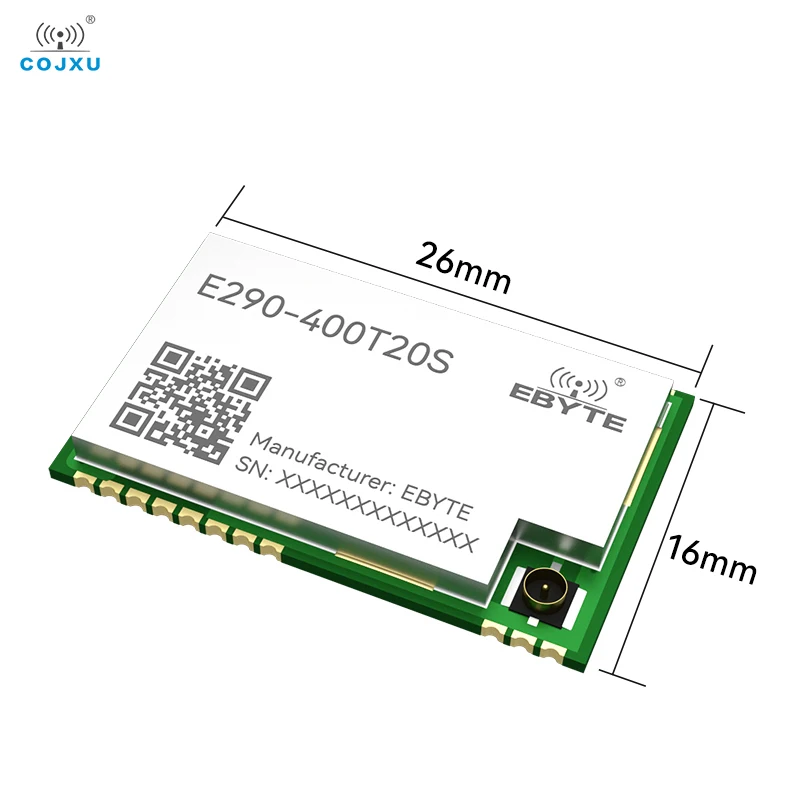 PAN3060 ChirpIoT™ LoRa Spread Spectrum Module 20dBm RF Automatic Relay Networking Low Power COJXU E290-400T20S IPEX/Stamp Hole image 3