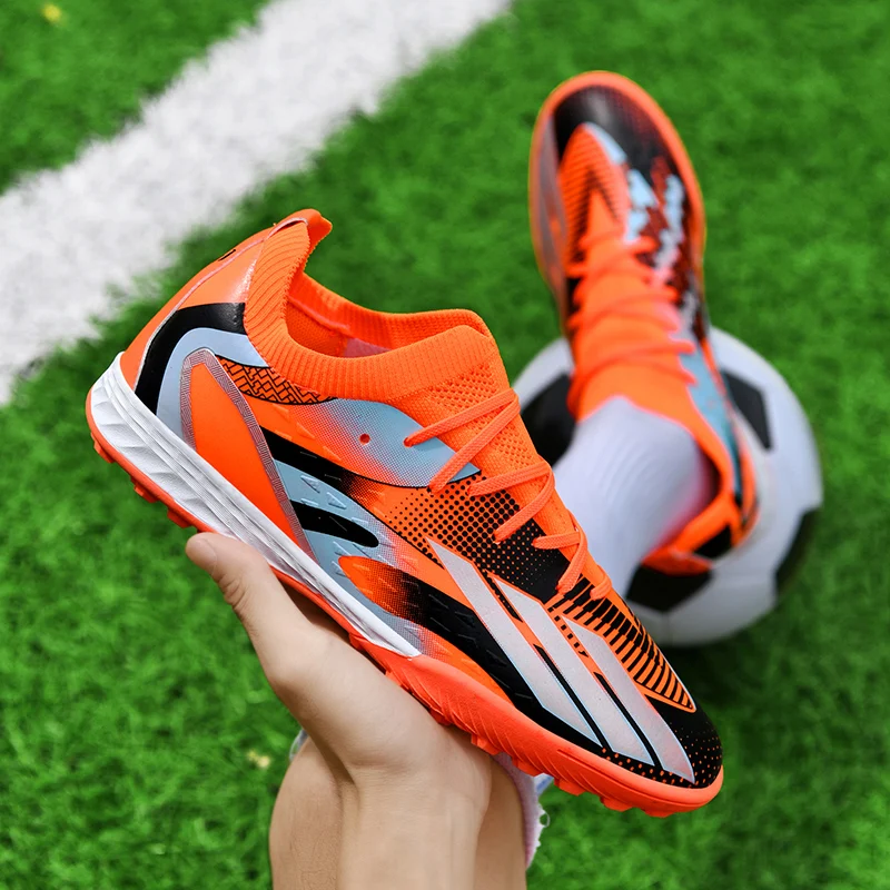 Original Men Football Shoes Boys Field Training Soccer Cleats Futsal Shoes Outdoor Sports Pro Soccer Shoes for Men