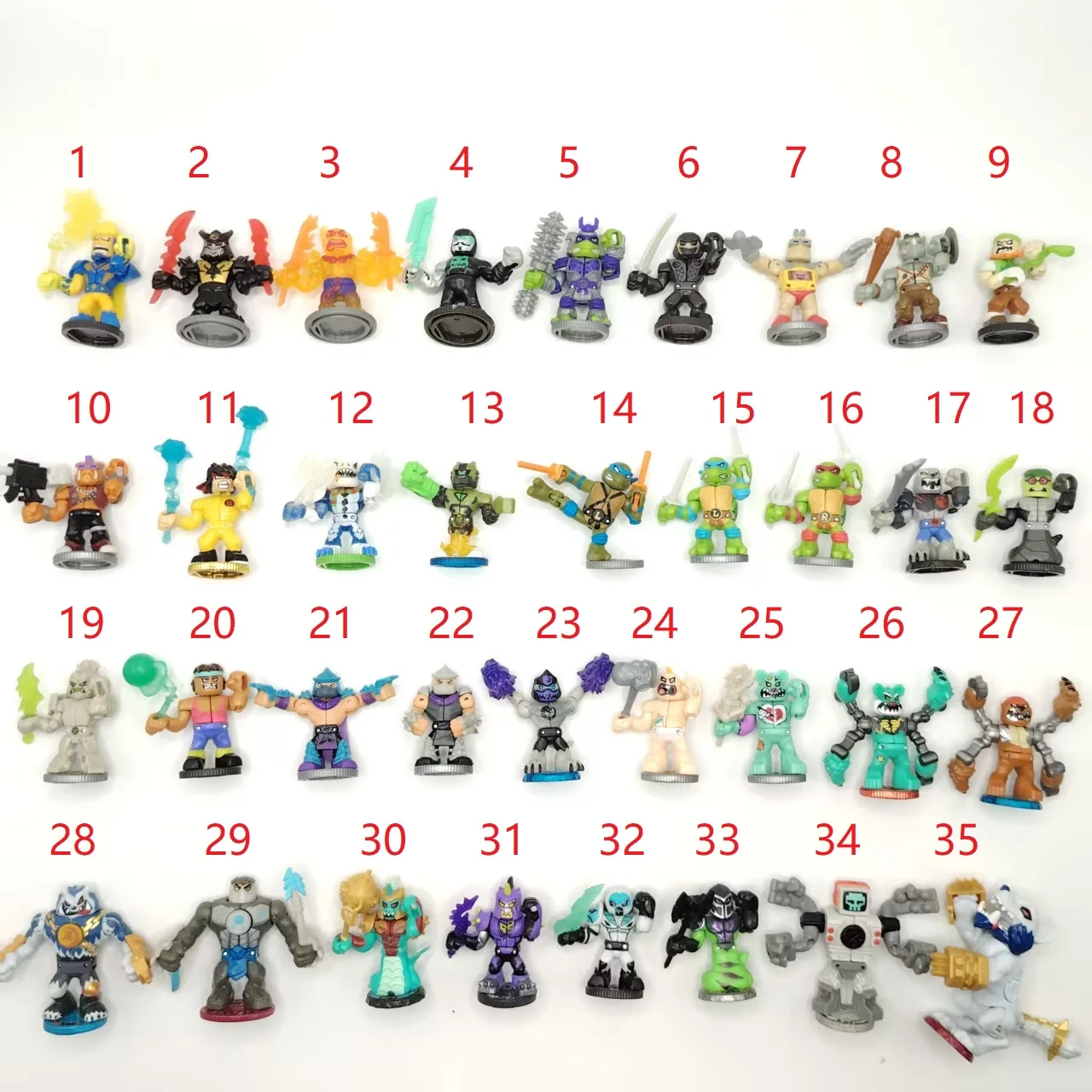 5pcs/10pcs Can Choose Legends of Akedo Battle Action Figures Controllers Lord Shifta Stormstrike Limited Collection Toy