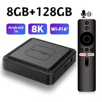 2026 Q7 Android 14,0 TV BOX compatible con decodificador de vídeo HD 8K Allwinner H313 WIFI 6 Bluetooth 5,2 decodificador