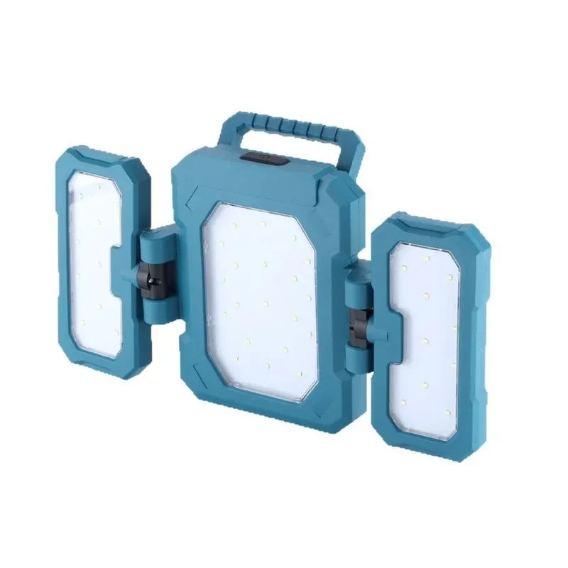 Portable Rechargeable LED Camping Light Vertical Lift Emergency Lantern Outdoor Universal Plug Large Area Illumination for