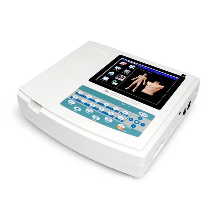 

CONTEC ECG1200G 12 канальный ЭКГ-монитор больница ecg машина