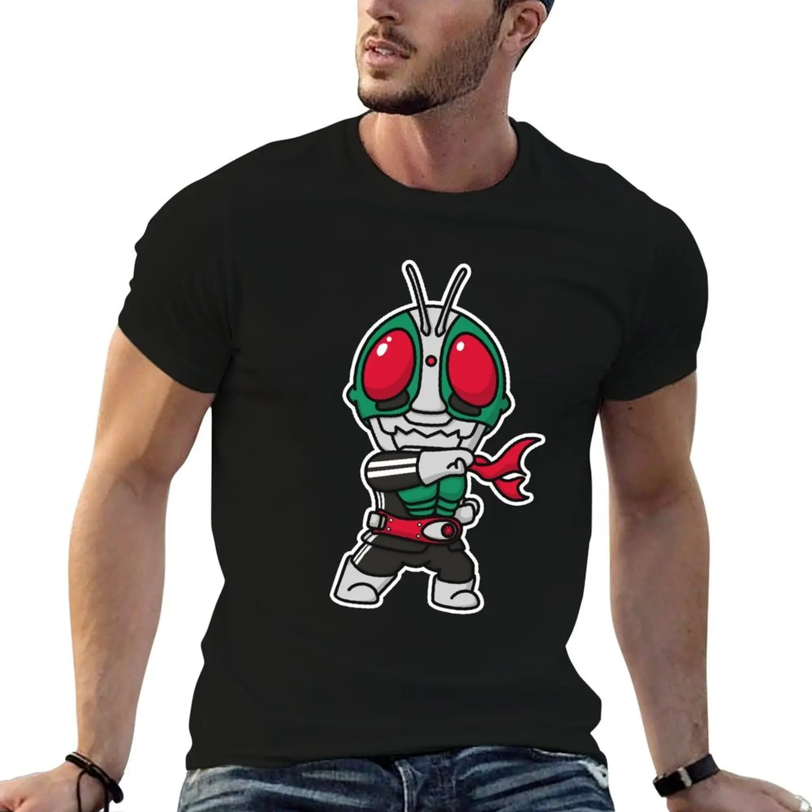 

Kamen Rider Ichigou Ichigo Chibi Style Kawaii T-Shirt t shirts designer funny t shirts dark humor T-Shirt