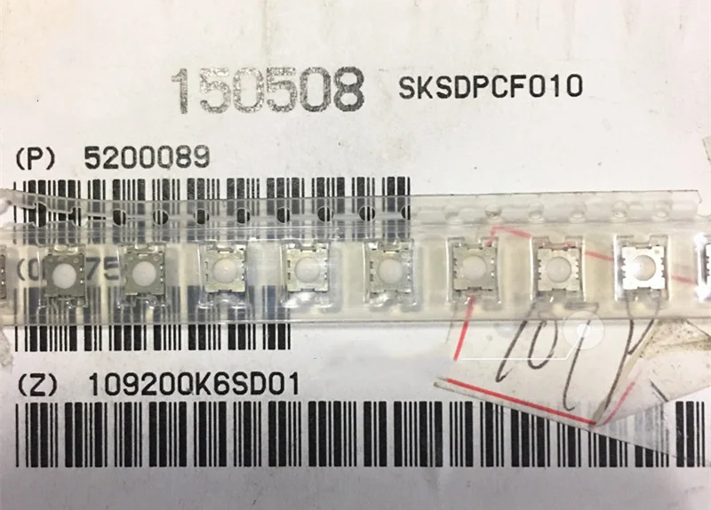 

YYT 10PCS Touch switch SKSDPCF010 original spot patch button switch