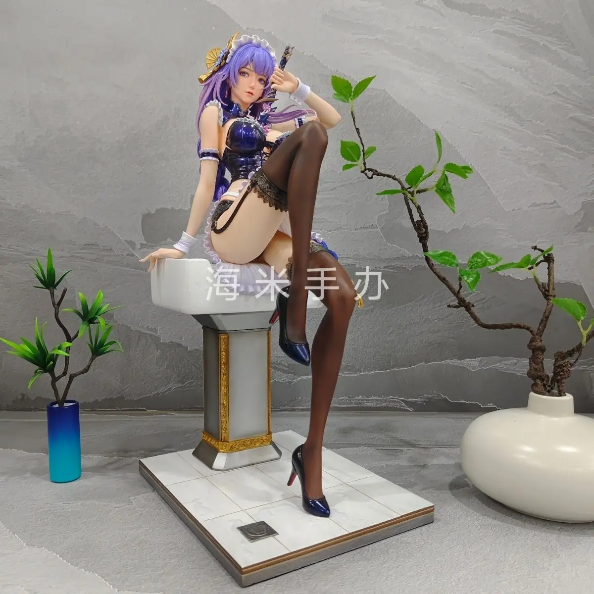 Genshin Impact Figure Raiden Shogun Figures Beautiful Girl Statue Anime Periphery Model Decoration Toy Birthday Christmas Gifts