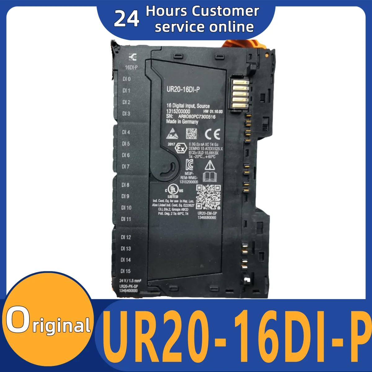 

Brand new original module UR20-16DI-P UR20-4AI-UI-16 UR20-16DO-P UR20-8DO-P