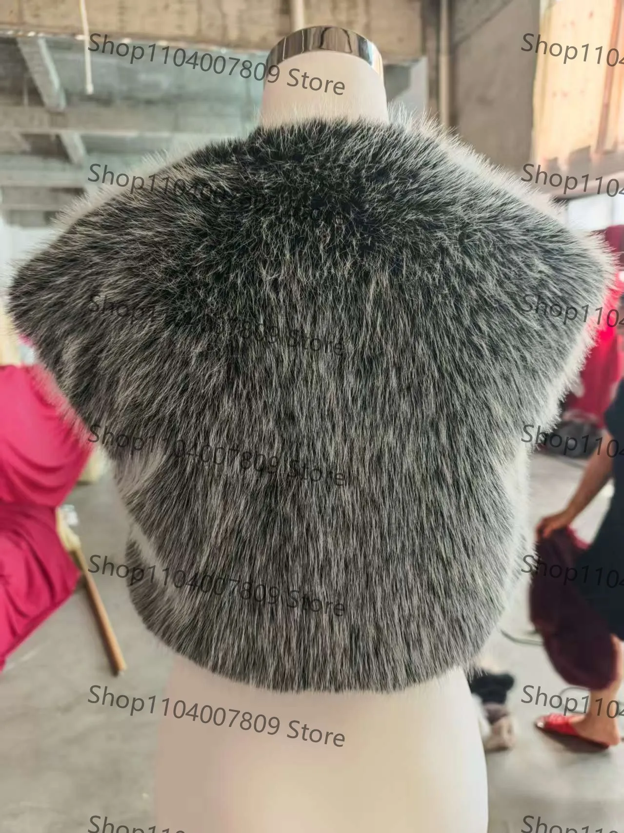 Damskie bezrękawniki z krótkiego, puszystego sztucznego futra, otwarte z przodu, modne kamizelki na jesień i zimę, ciepłe krótkie kamizelki ze sztucznego futra.