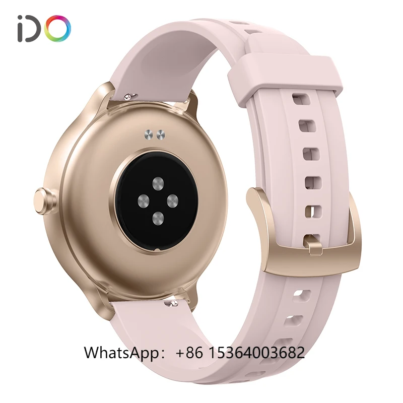 

TJXL-Dynamic Heart Rate Health Fashion Waterproof New Women Sports Round Smartwatch Gold Fitness Smart Bracelet for Men