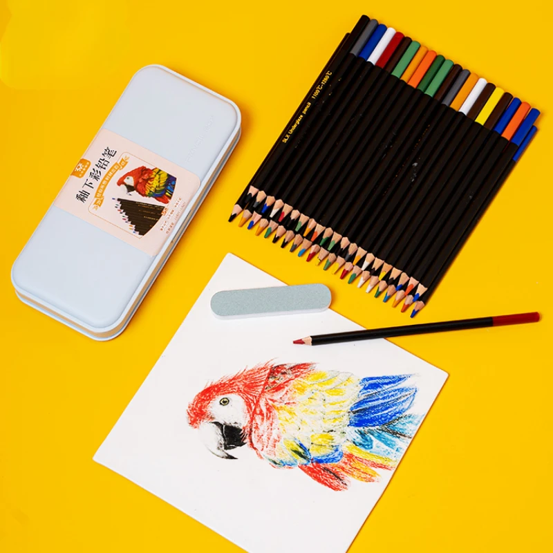 أقلام تلوين زيتية سيراميكية اح - مراجعة Colored Pencil Professional وسعره