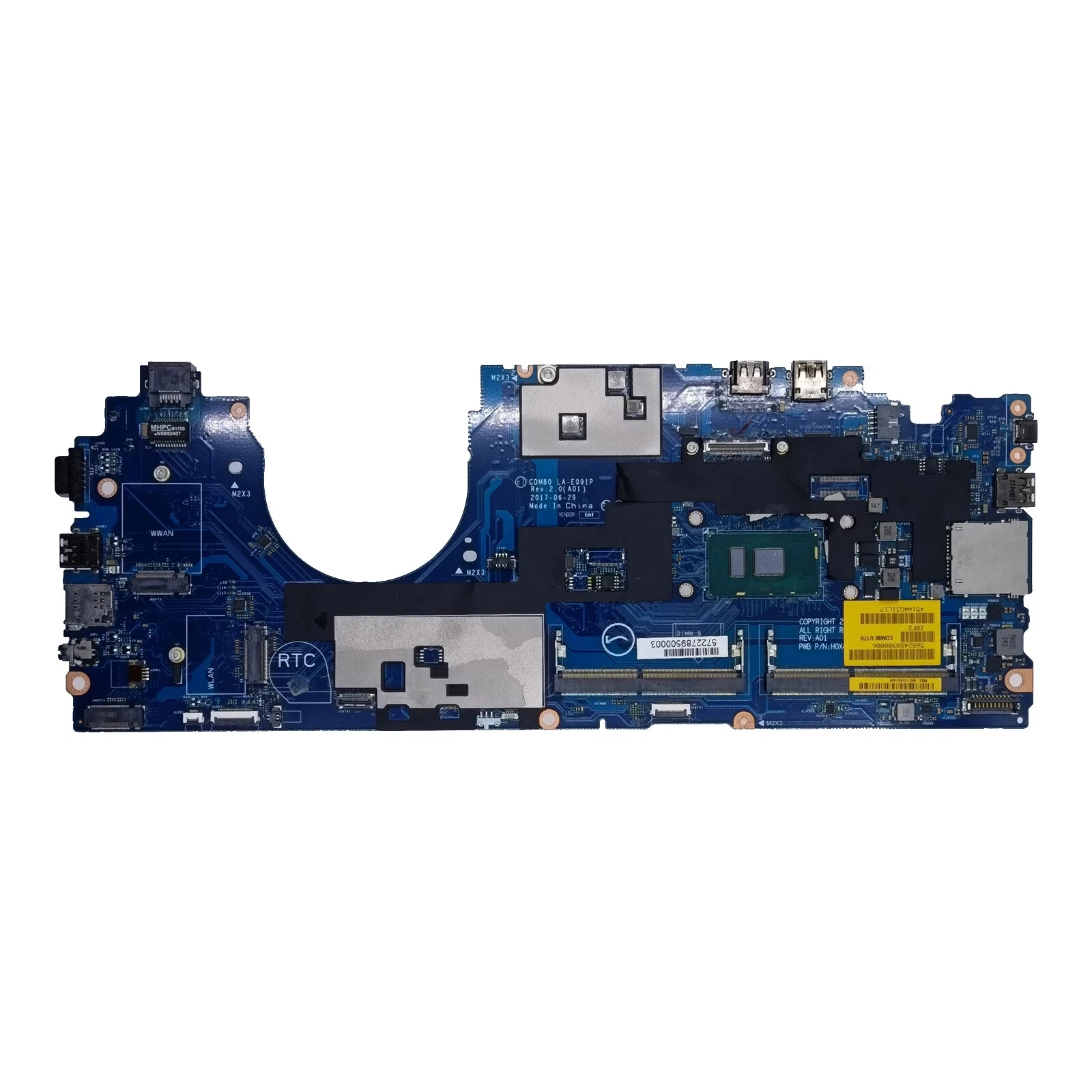 

0M3HDV для материнской платы Latitude 5580 CDM80 LA-E091P SR340 i5-7300U