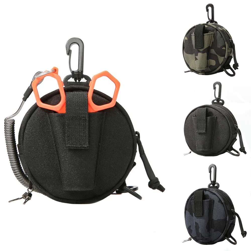 

Cx330 Outdoor Fishing Line Organizer Bag Carbon/Main/Braid Line Spool Storage Bag With Portable Scissor Sheath & Multi-Function