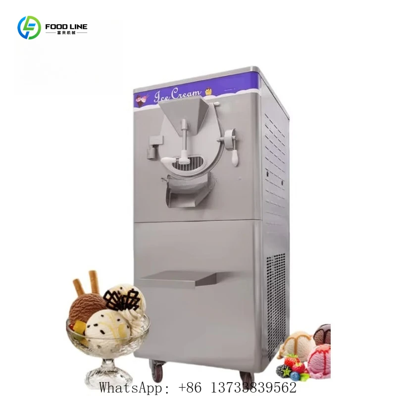 

Автоматическая коммерческая машина для производства твердого мороженого на заказ, 108 л/ч, 10 программ, хит продаж