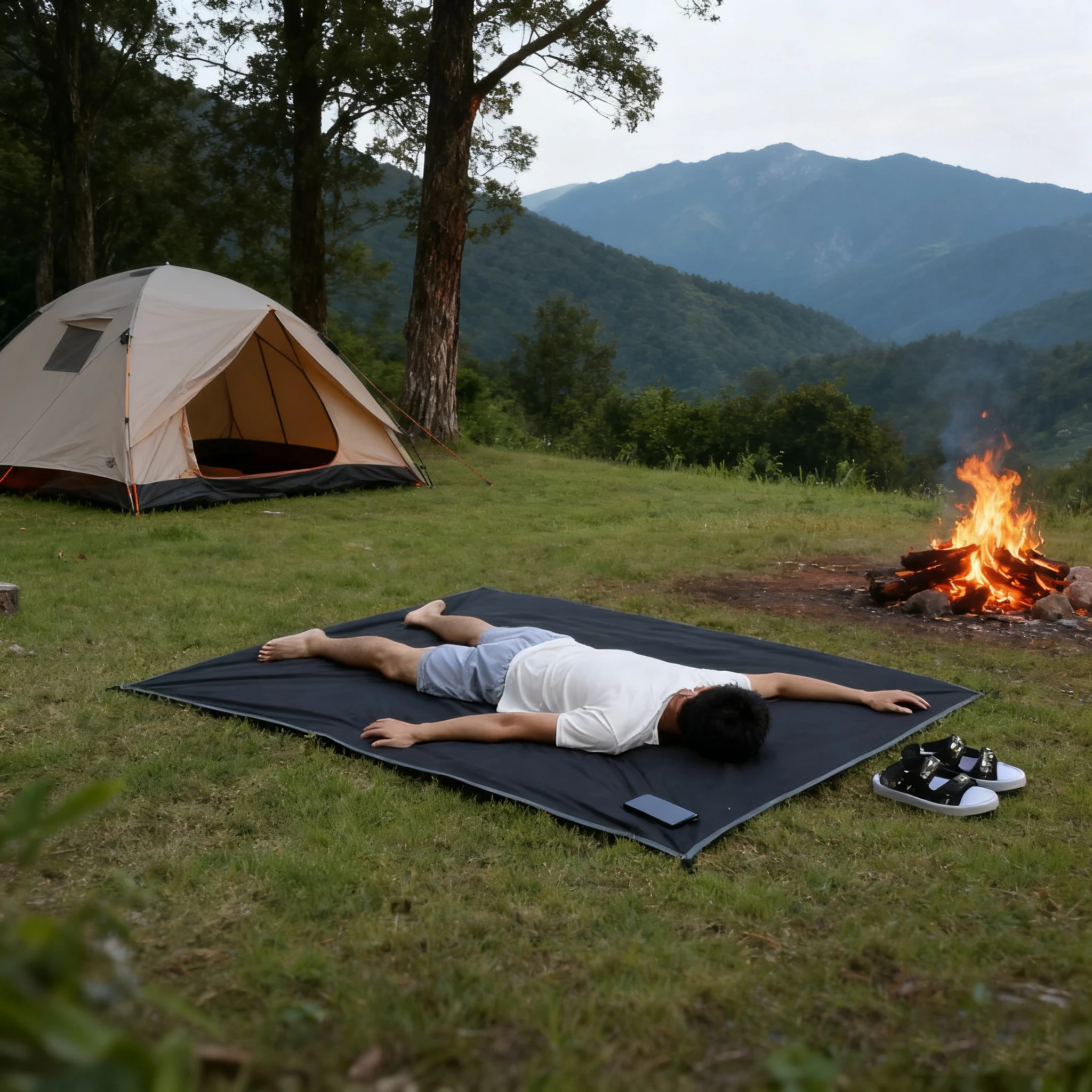 

Портативная складная водонепроницаемая палатка, карманный коврик для пикника с ветрозащитными кольями, простыня для кемпинга, путешествий, пляжа
