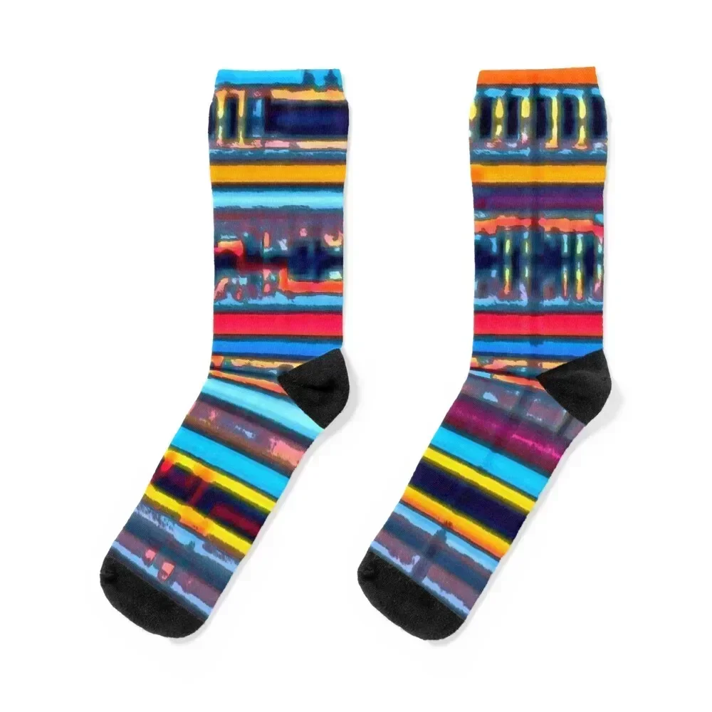 Ableton Live Distortion Socks Antiskid soccer aesthetic cool Socks Man Women's