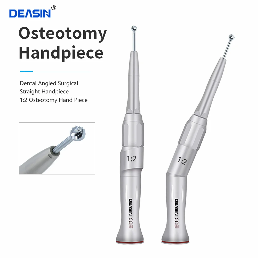 

DEASIN Dental Angled Surgical Straight Handpiece 1:2 Osteotomy Hand Piece