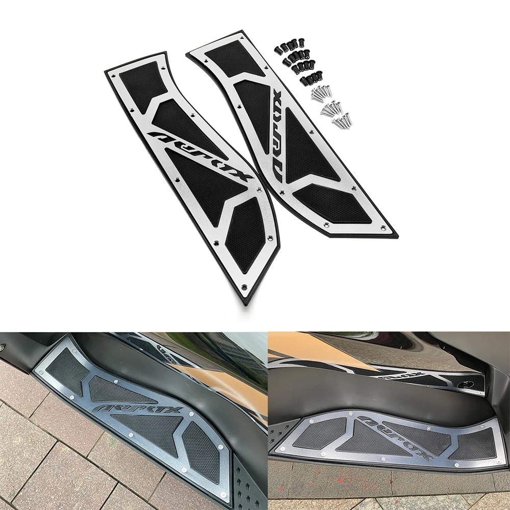 Pedane Poggiapiedi Moto per Yamaha AEROX/NVX155 2021-2023