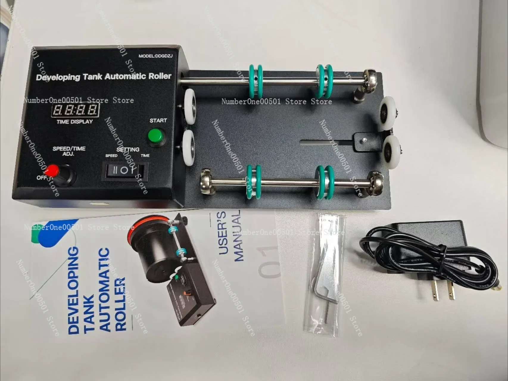 Film Processing Rotary Agitator 1530 2520 Developing Tanks Automatic Reversing Roller Base with Motor