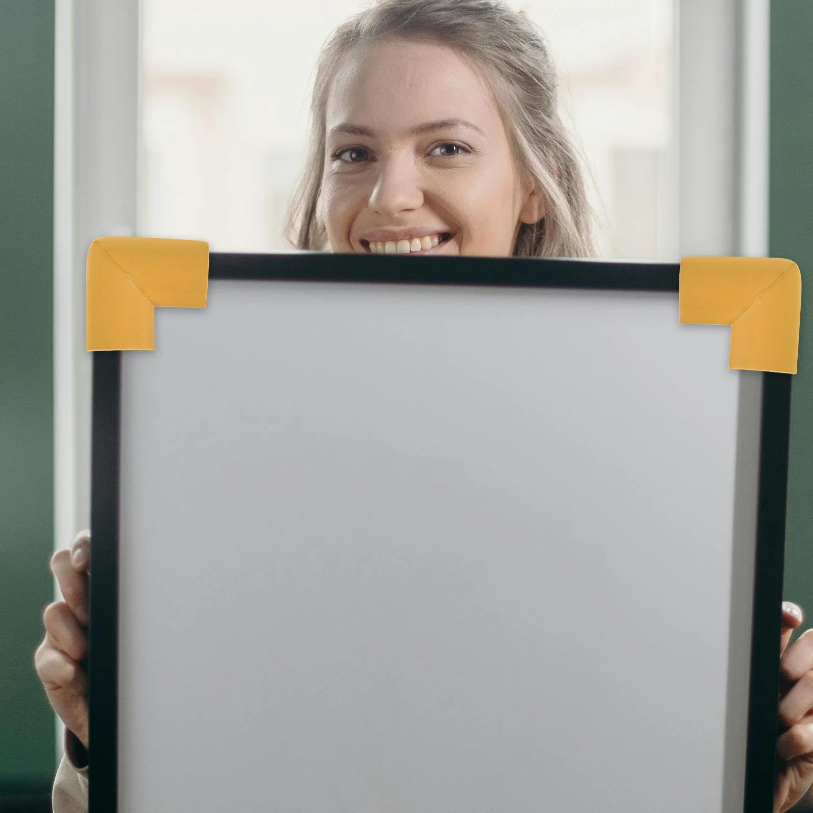 24 шт. угловые протекторы пенопластовая защита края для упаковки фоторамки NBR амортизирующая художественная защита деревянного цвета