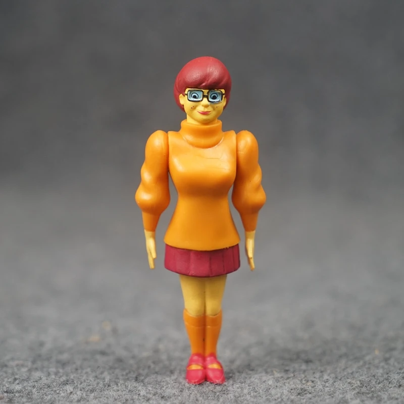 4pcs Fred Daphne Velma Shaggy Action Figures Anime Figurine Toy Collectibles Toys Kids Gifts