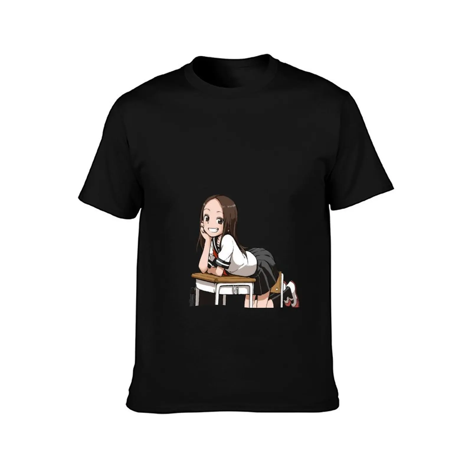 Takagi on bench | White Background T-Shirt Lightweight Running T-Shirt