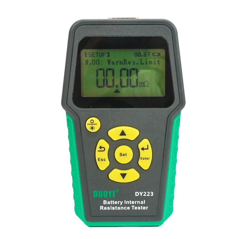 

DY223 тестер внутреннего сопротивления литиевой батареи, тест напряжения, инструмент для диагностики неисправностей автомобиля, новая энергия, анализатор автомобильного аккумулятора