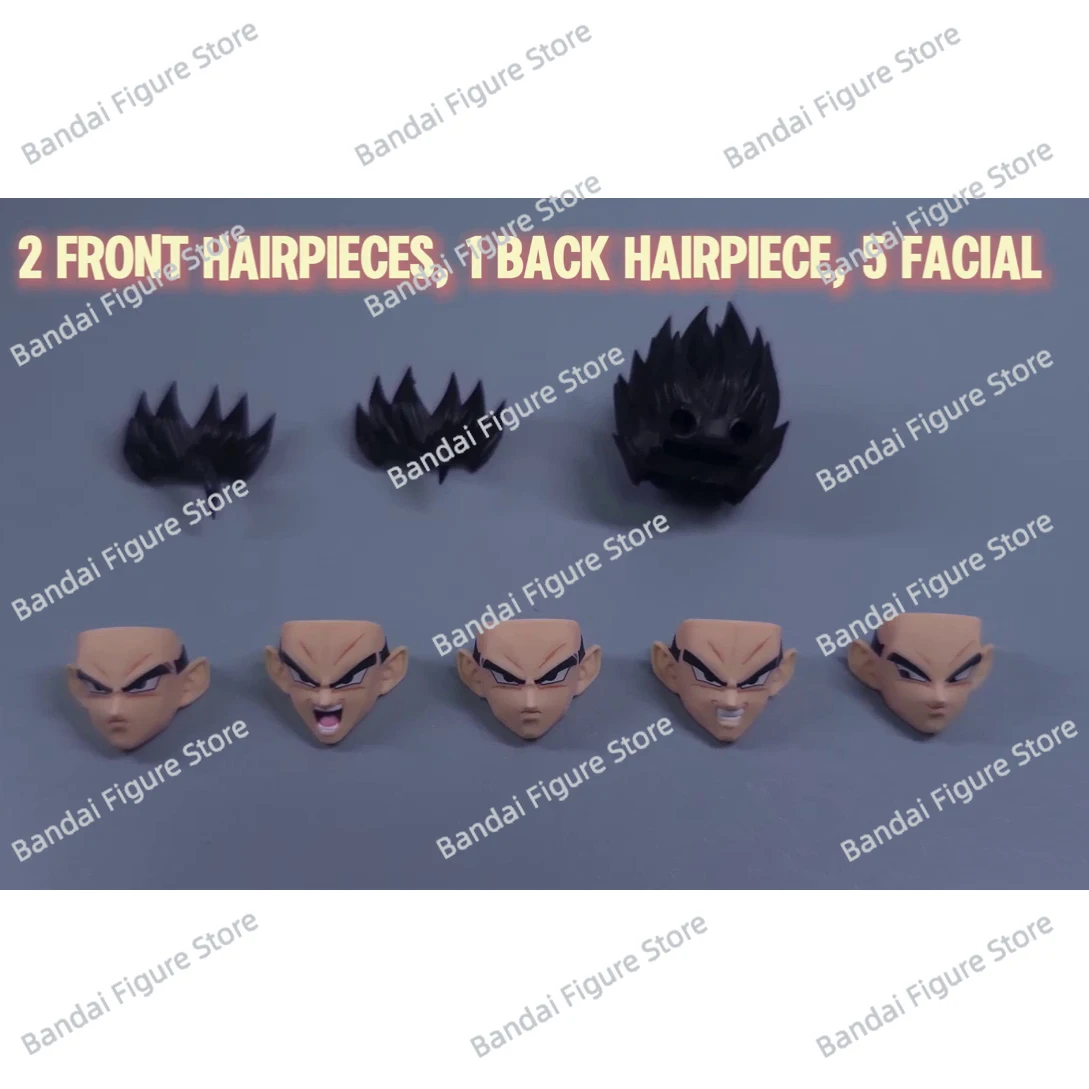 

In Stock Black Hole & TK Custom SHF Dragon Ball Super Saiyan New Gohan Head Statue Accessory Kit SSJ3.0 Anime Action Figure Toy