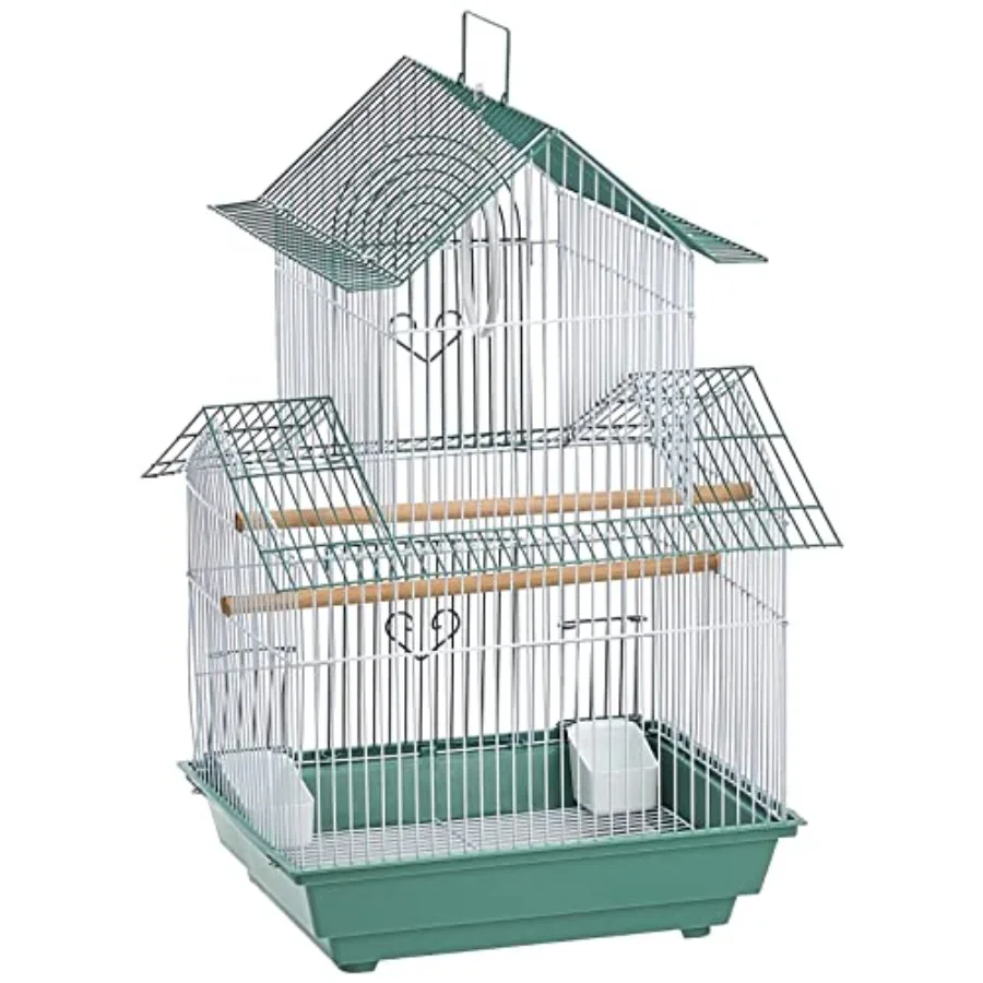 

Клетка для попугаев Prevue Hendryx SP1720-4 Shanghai Parakeet, белая