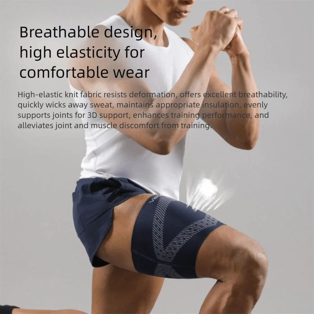 

Anti-Chafing Thin & Light Leg Guards Breathable Compression Leg Support Durable Elastic Upper Leg Sleeves Sports