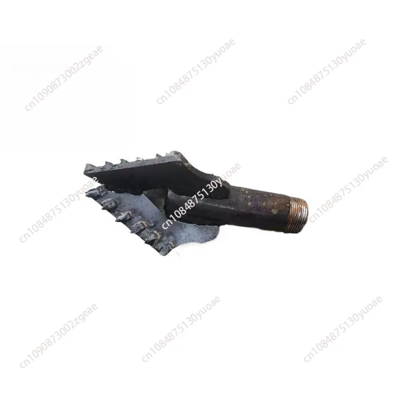 Small Water well Drilling Rig, Three-wing Alloy Drill Bit, Soil Sand Layer, Suitable for One-Inch Drill Pipe