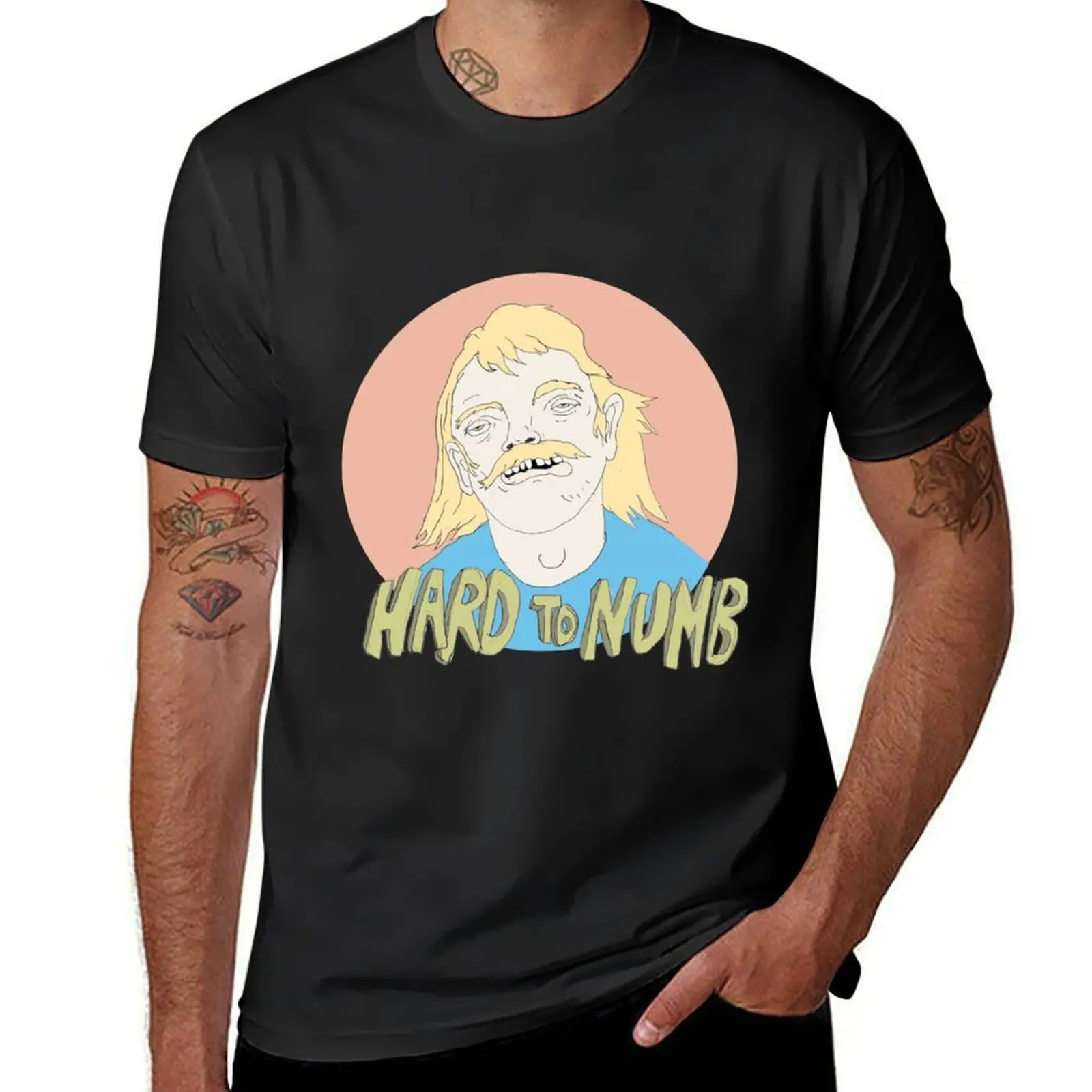 

Hard to Numb T-Shirt kawaii clothes funny costumes essential t shirt Funny t-shirt men tshirt