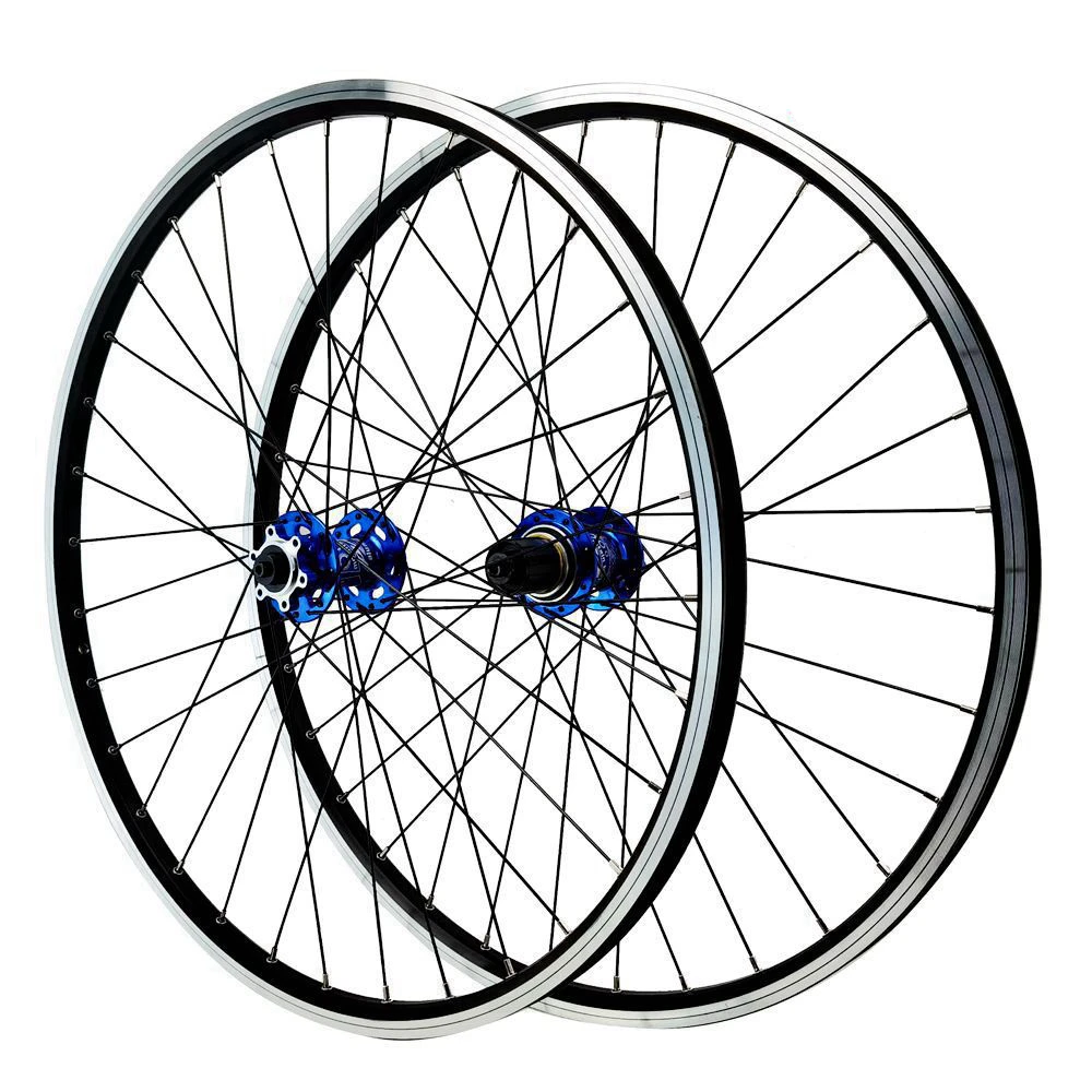 Pasak-MTB Wheelset with Bearing, Front 2 Rear, 4 Disc, V Brake, 32H, 8, 9, 10, 11, 12 Speed, HG, MS, XD Cassette, Quick Release