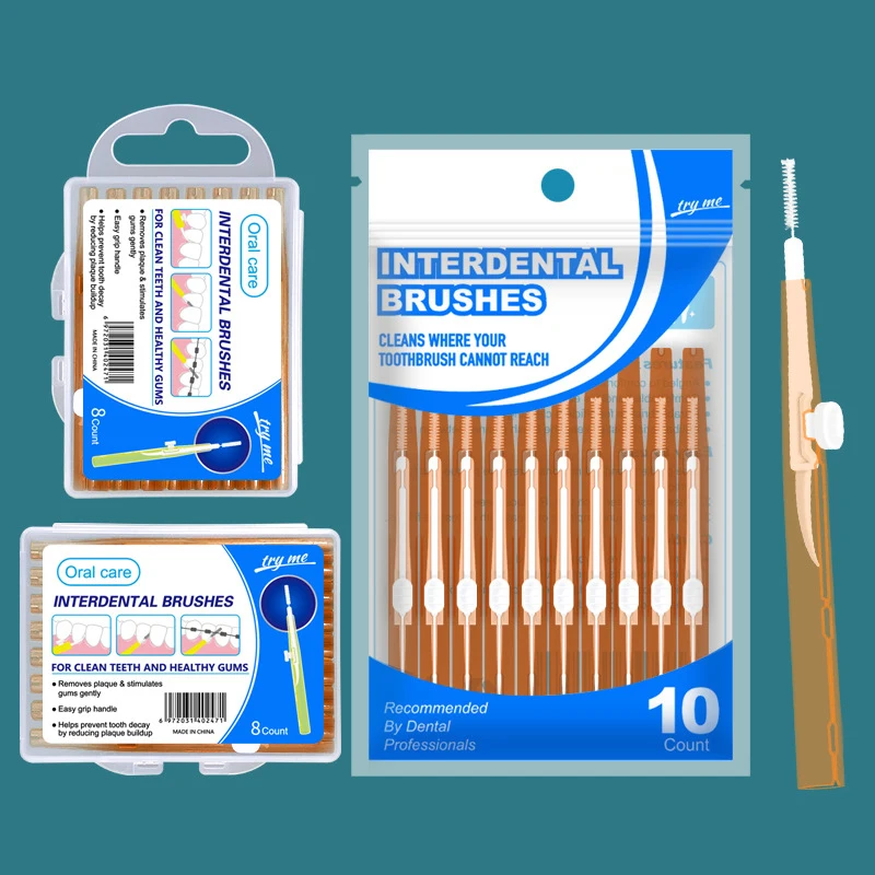 Brosses Interdentaires, Livres Dentaires, Soins Buccaux, Cure-Dents, Outil Dentaire, Fil Orthodontique, 8/10 Pièces