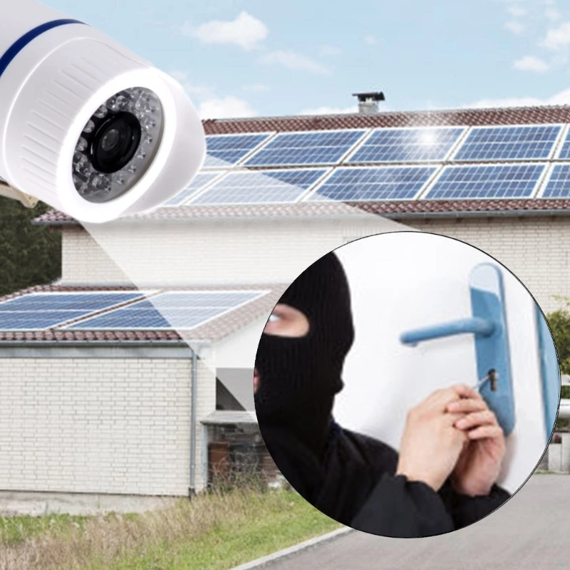 Fake Simulated Surveillances Security CCTV Dome Camera Indoor Outdoor