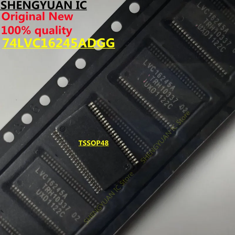 10Pcs/lot 74LVC16245ADGG LVC16245A 74LVC16245ADGGR LVC16245 74LVC16245A 16-bit bus transceiver with direction pin 100% New