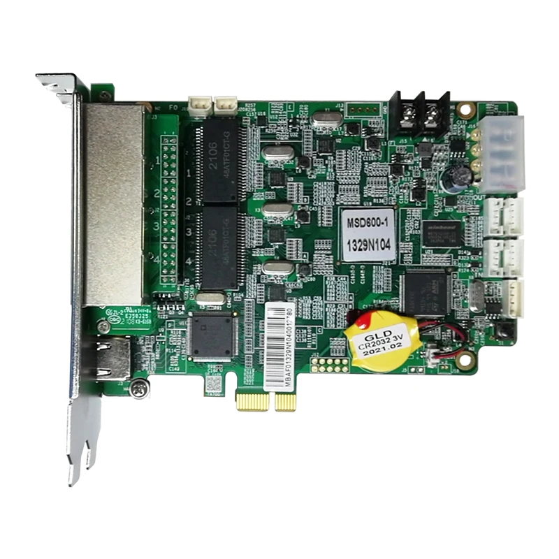 Карта отправки данных MSD600-1 Novastar для LED-экранов и видеостен (синхронная версия, обновленная версия MSD300)